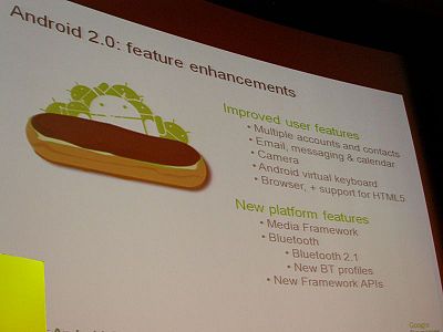 Улучшения в Android 2.0