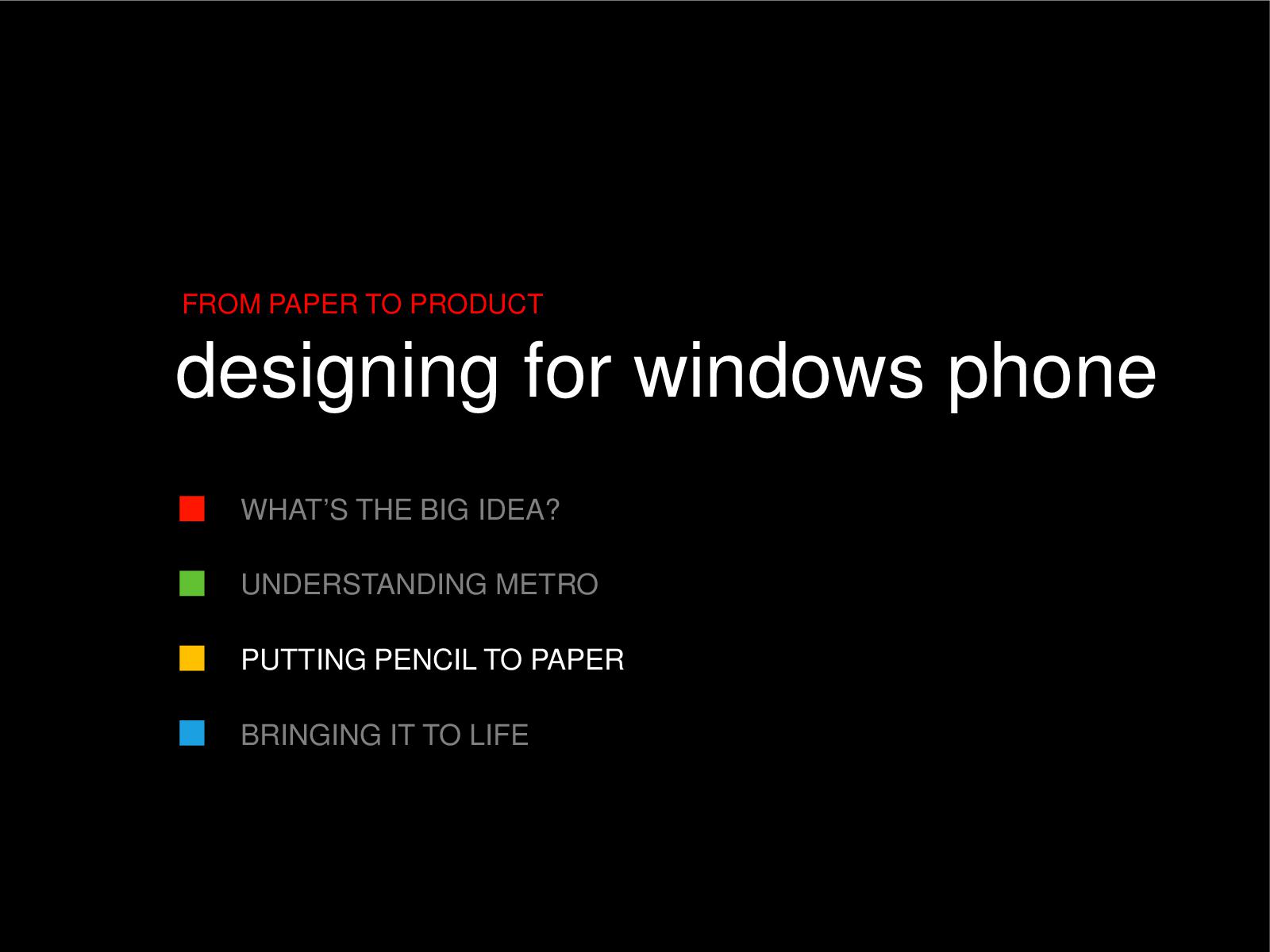 Файл:От наброска до продукта - проектирование Windows Phone (UXRussia-2011, Megan Donahue).pdf